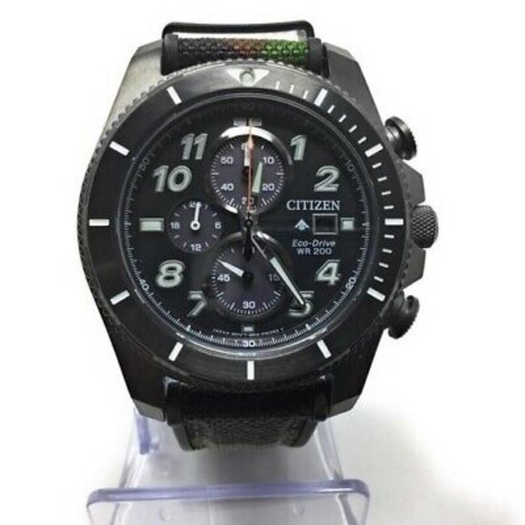 Citizen Promaster Camo Strap Men's Eco-Drive Watch! - Picture 1 of 4